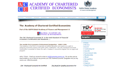 Desktop Screenshot of charteredeconomist.com